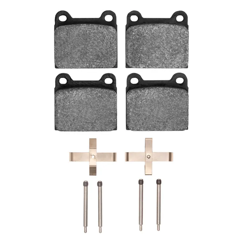 R1 67-76 Porsche 914 Front Semi Met Pads & Hardware Kit 1