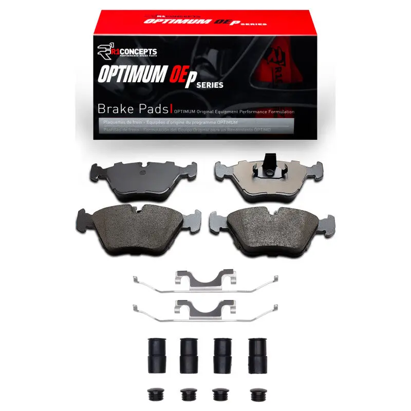 R1 96-03 Bmw 525I (Usa/Canada) Front Optimum Oe Pads & Hardware Kit 1