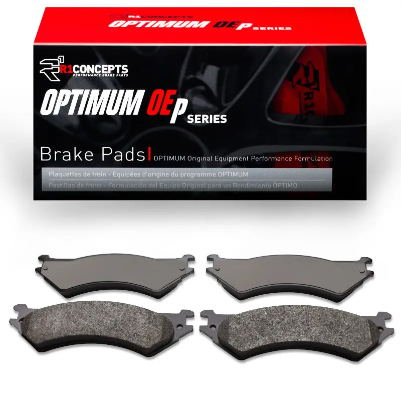 R1 99-07 Ford E-350 Econoline Rear R1 Optimum Oe Brake Pads 1