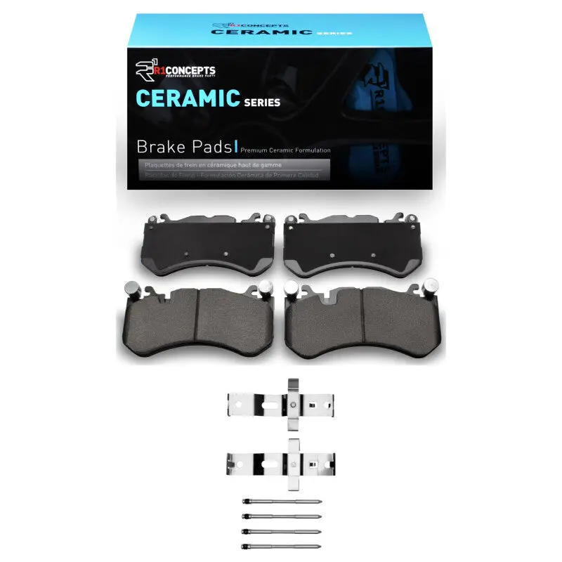 R1 2007-2025 Audi Rs7 Front R1 Ceramic Pads & Hardware Kit 1