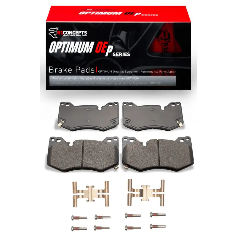 R1 20-25 Cadillac Ct5 Front Optimum Oe Pads & Hardware Kit 1