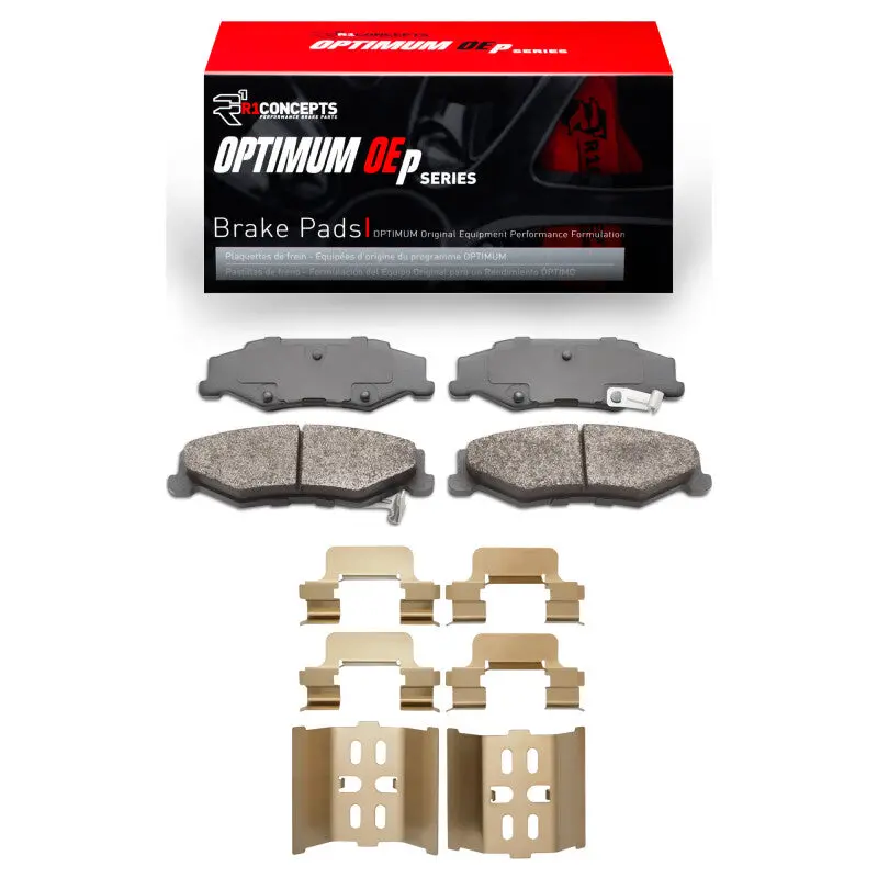 R1 1997-2013 Cadillac Xlr Rear R1 Optimum Oe Pads & Hardware Kit 1