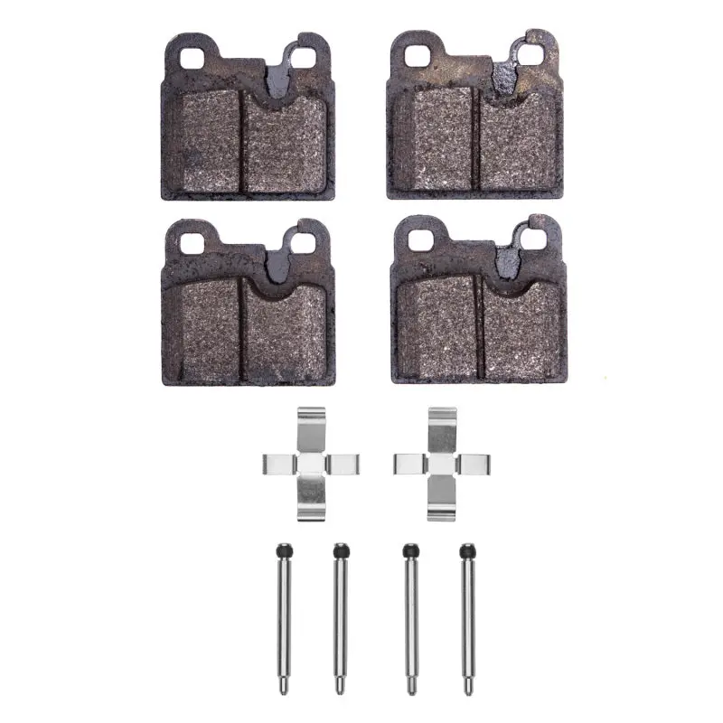 R1 79-81 Bmw 528I Rear Optimum Oe Pads & Hardware Kit 1