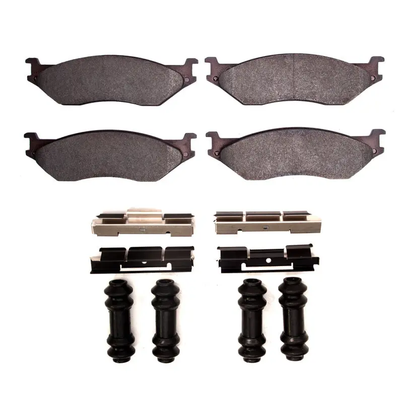 R1 99-10 Coachmen Mirada Front/Rear Semi Met Pads & Hardware Kit 1