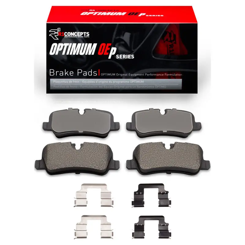 R1 2005-2016 Land Rover Range Rover Sport Rear R1 Optimum Oe Pads & Hardware Kit 1