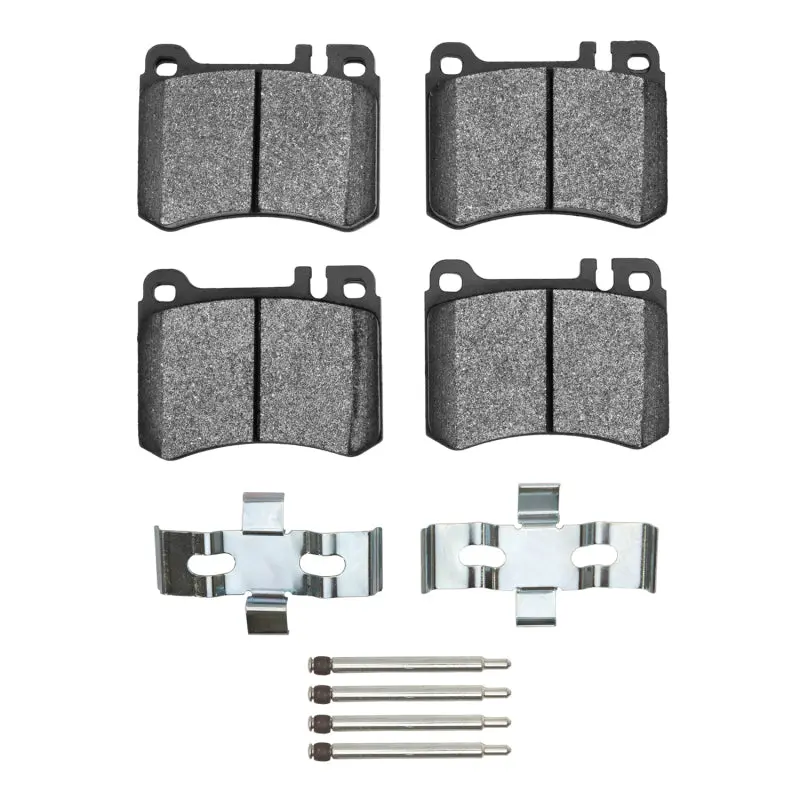 R1 86-89 Mercedes-Benz 560Sl Front Semi Met Pads & Hardware Kit 1