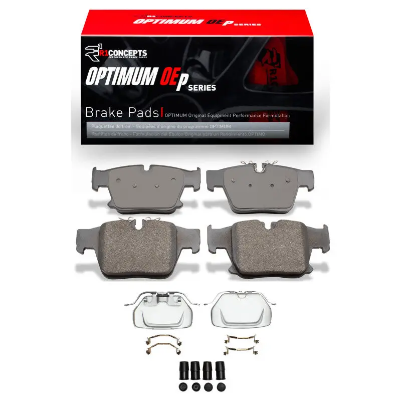 R1 23-25 Bmw 740I Rear Optimum Oe Pads & Hardware Kit 1