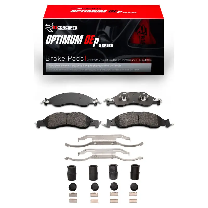 R1 07-09 Ford Expedition Front Optimum Oe Pads & Hardware Kit 1