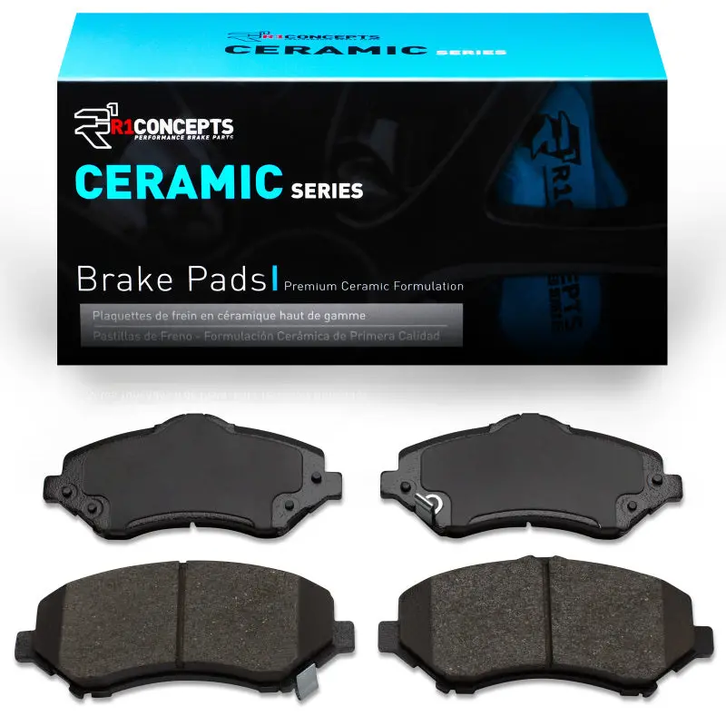R1 07-18 Chrysler Town & Country Front R1 Ceramic Brake Pads 1