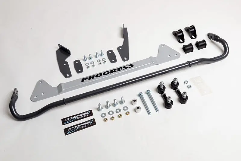 Progress Tech 88-91 Honda Civic Hb / 88-91 Honda Crx Tubular Rear Sway Bar (25Mm - Adjustable) 1