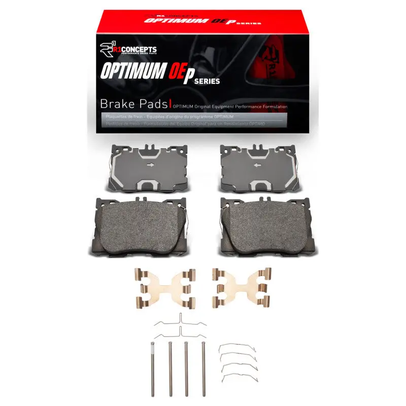 R1 16-23 Mercedes-Benz E53 Amg Front Optimum Oe Pads & Hardware Kit 1