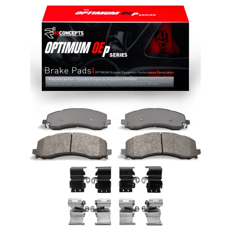 R1 19-25 Ram 4000 (Mexico) Rear Optimum Oe Pads & Hardware Kit 1