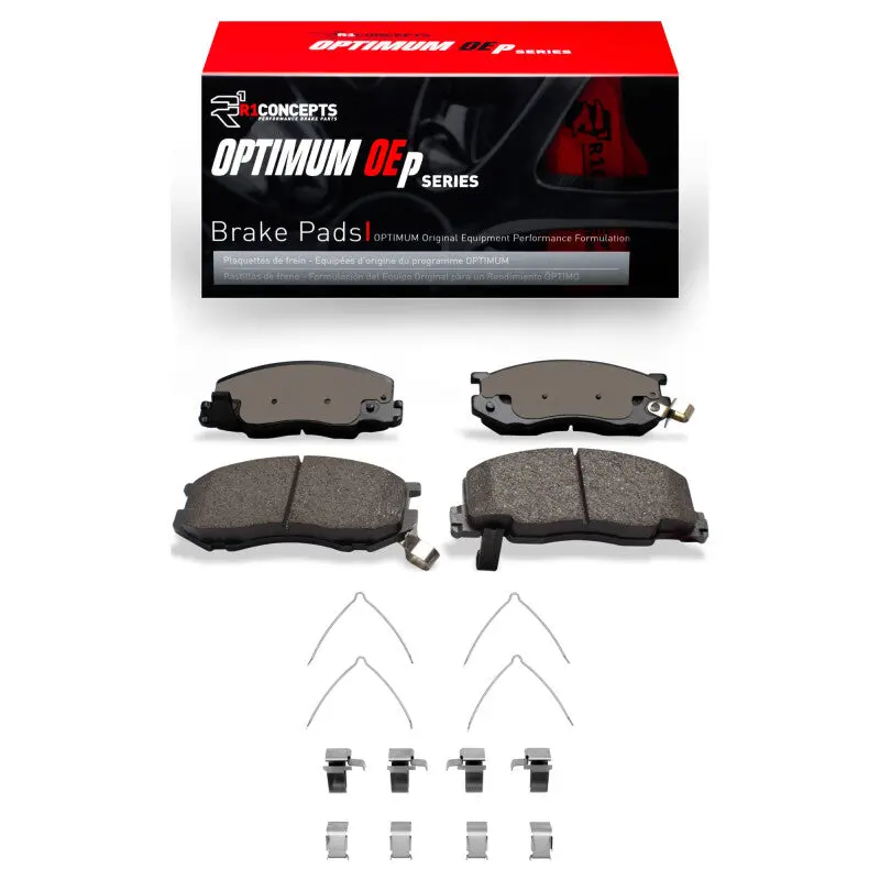 R1 1991-1997 Toyota Previa Front R1 Optimum Oe Pads & Hardware Kit 1
