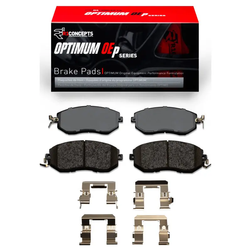 R1 2010-2020 Scion Fr-S Front R1 Optimum Oe Pads & Hardware Kit 1