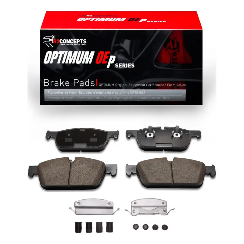 R1 12-14 Mercedes-Benz Ml550 Front Optimum Oe Pads & Hardware Kit 1