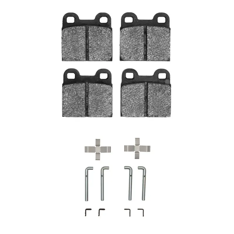 R1 75-86 Alfa Romeo Gtv-6 Rear Semi Met Pads & Hardware Kit 1