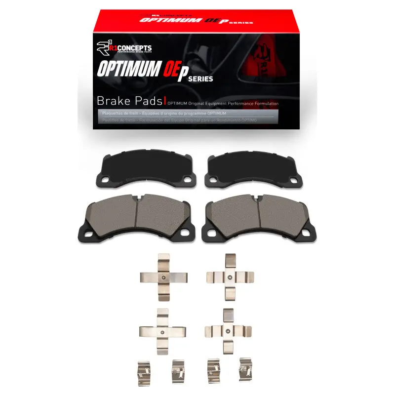 R1 09-24 Bentley Flying Spur Front Optimum Oe Pads & Hardware Kit 1