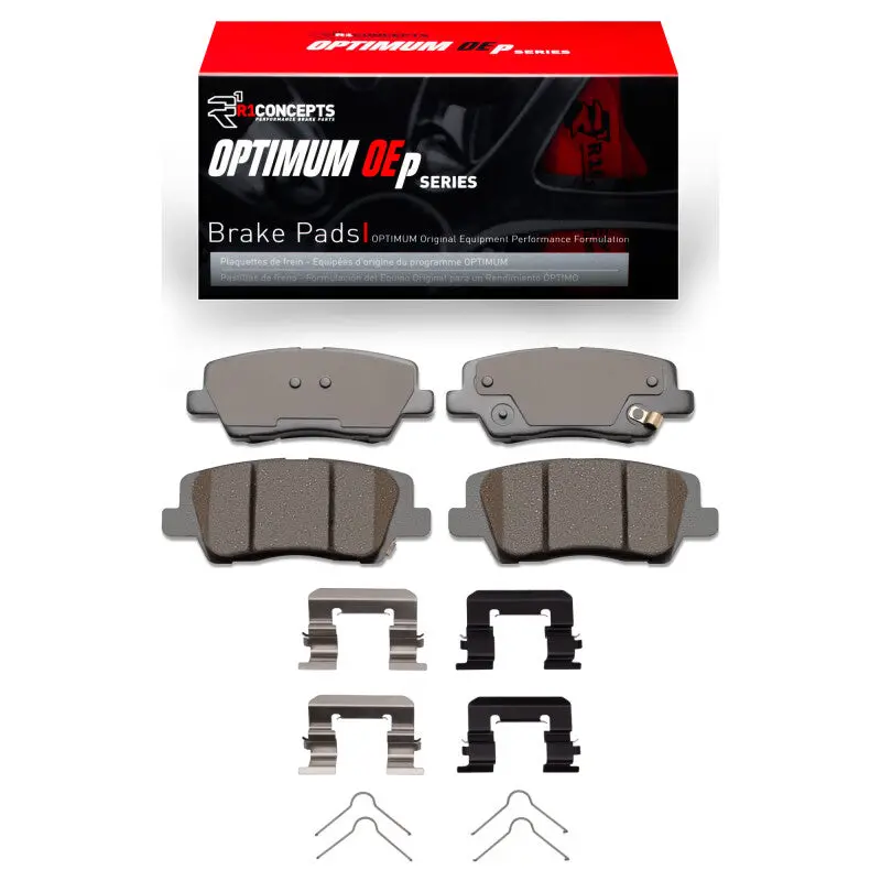 R1 2013-2019 Cadillac Cts Rear R1 Optimum Oe Pads & Hardware Kit 1