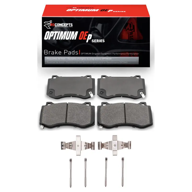 R1 05-23 Chrysler 300 Front Optimum Oe Brake Pads & Hardware Kit 1