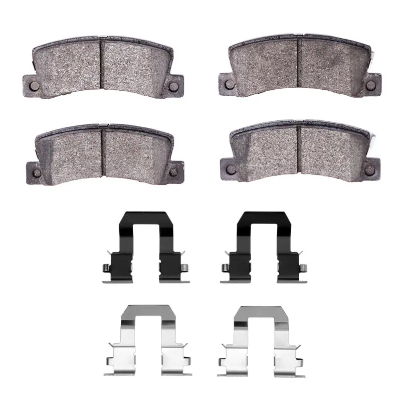 R1 94-97 Toyota Celica Rear Semi Met Pads & Hardware Kit 1