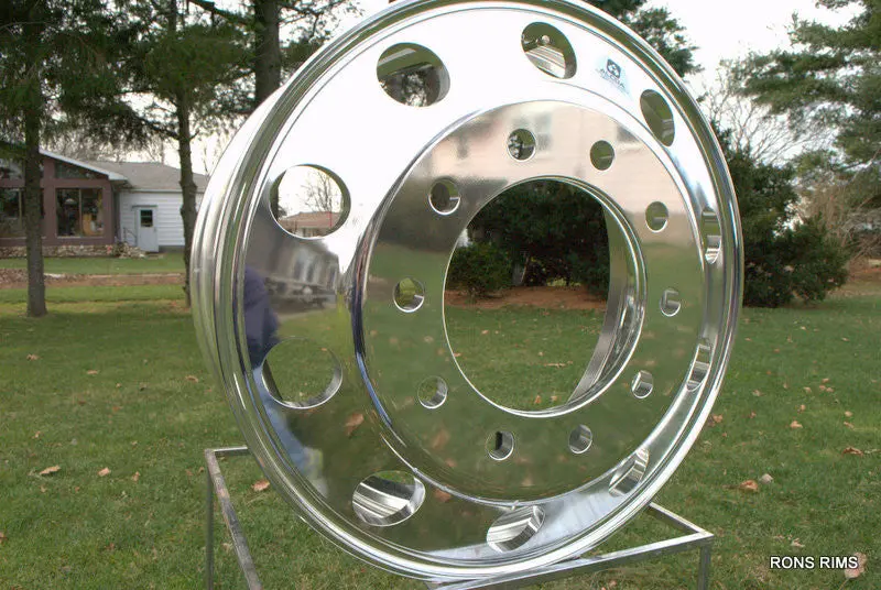 1)22.5X8.25 Alcoa Dura-Bright  Wheel 882671Db/ Ultra 181Db- Front 10 On 285.75Mm Local Pickup 1
