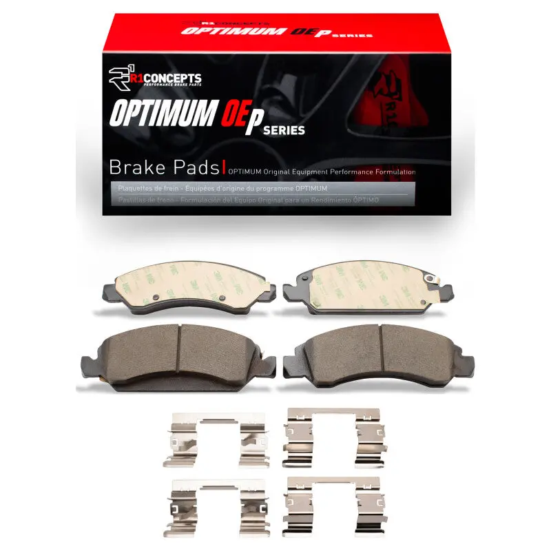 R1 2005-2020 Cadillac Xts Front R1 Optimum Oe Pads & Hardware Kit 1