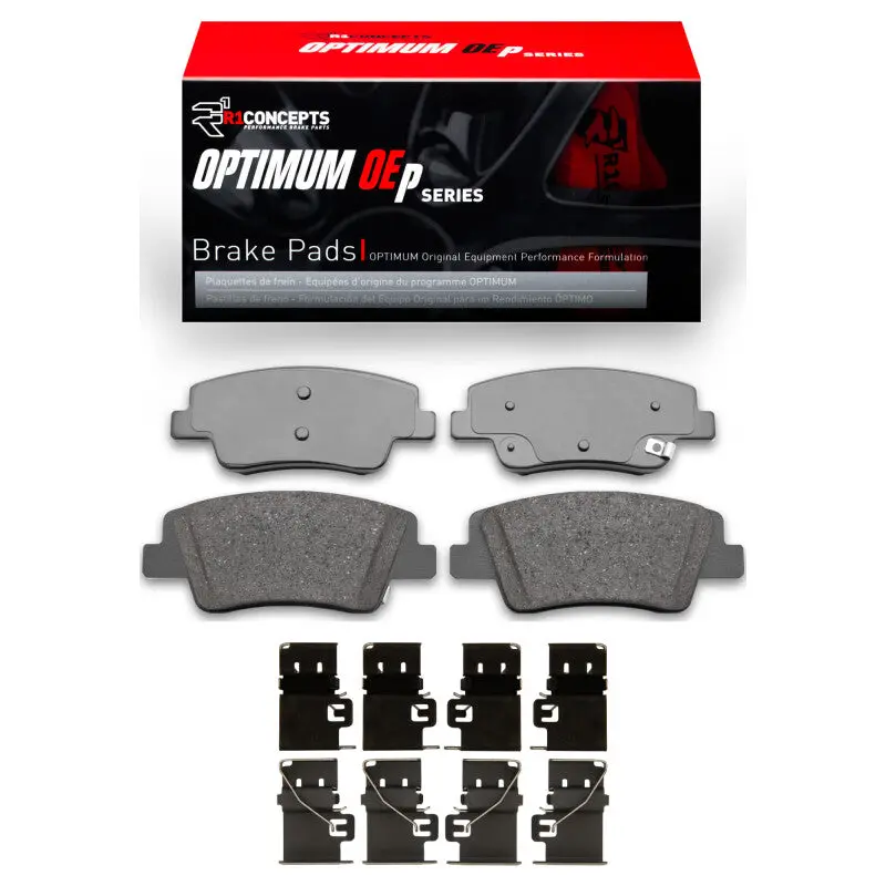 R1 2021-2026 Genesis G80 Rear R1 Optimum Oe Pads & Hardware Kit 1