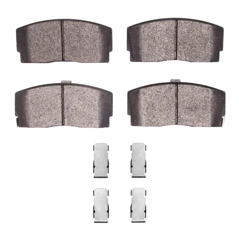 R1 1988-1992 Daihatsu Charade Front R1 Semi Met Pads & Hardware Kit 1