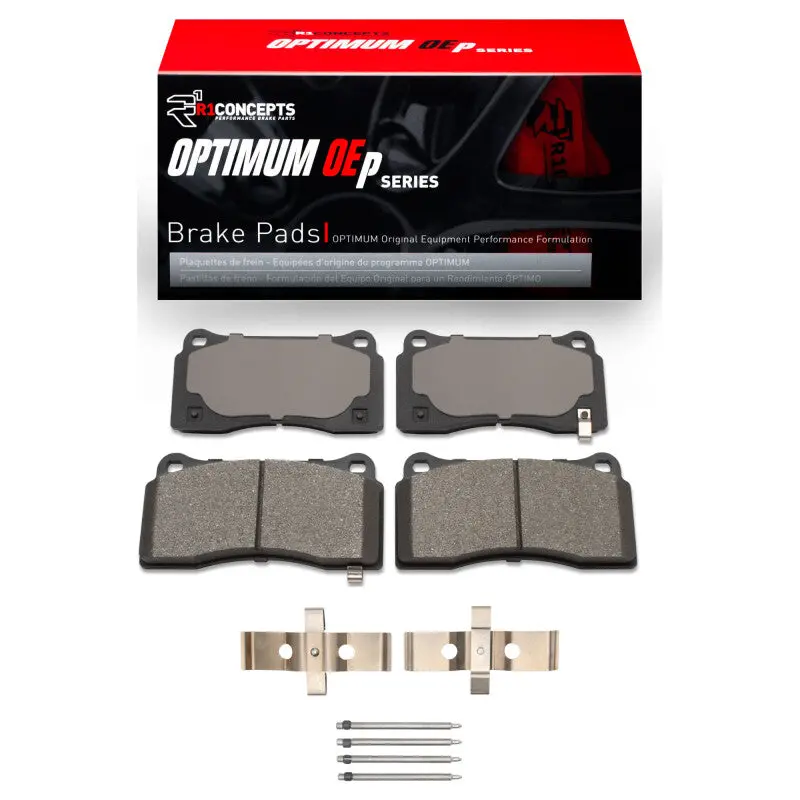 R1 2003-2017 Dodge Viper Front/Rear R1 Optimum Oe Pads & Hardware Kit 1