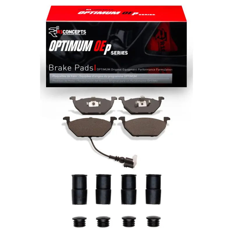 R1 99-10 Volkswagen Beetle Front Optimum Oe Pads & Hardware Kit 1