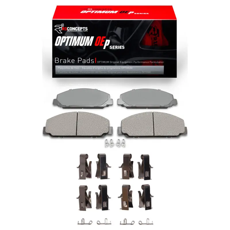 R1 1999-2024 Chevrolet Lcf4500hd Diesel Engine Front/Rear R1 Optimum Oe Pads & Hardware Kit 1