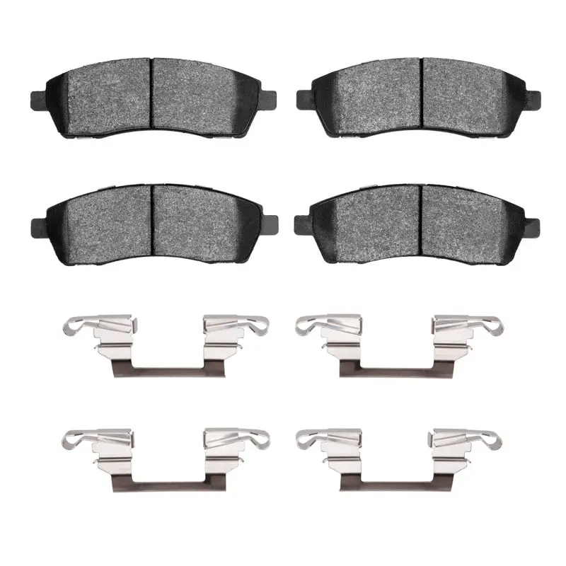 R1 99-05 Ford F-250 4Wd (Super Duty) Rear Semi Met Pads & Hardware Kit 1
