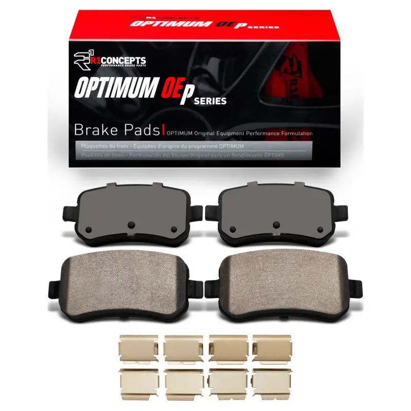 R1 04-07 Ford Freestar Rear Optimum Oe Pads & Hardware Kit 1
