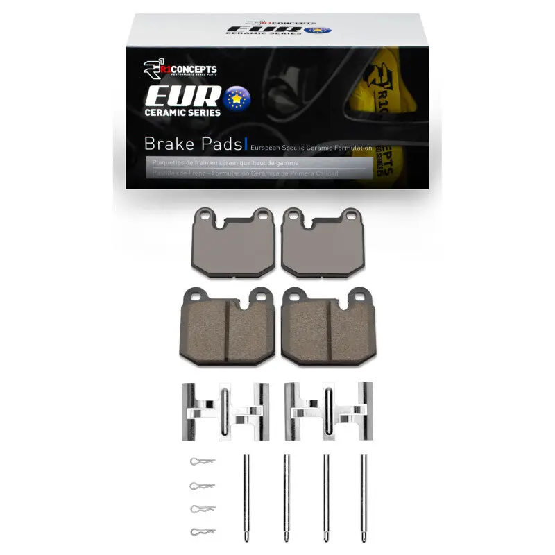 R1 1977-1983 Bmw 320I (Usa/Canada) Front R1 Euro Ceramic Pads & Hardware Kit 1