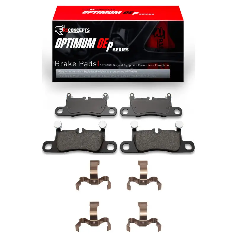 R1 2020-2025 Audi E-Tron Gt Rear R1 Optimum Oe Pads & Hardware Kit 1