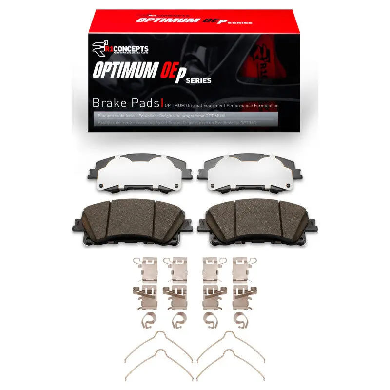 R1 24-25 Mazda Cx-70 Front Optimum Oe Pads & Hardware Kit 1