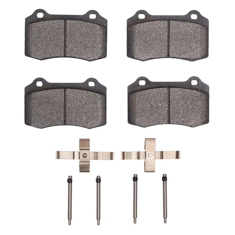 R1 03-05 Jaguar S-Type Rear Euro Ceramic Pads & Hardware Kit 1