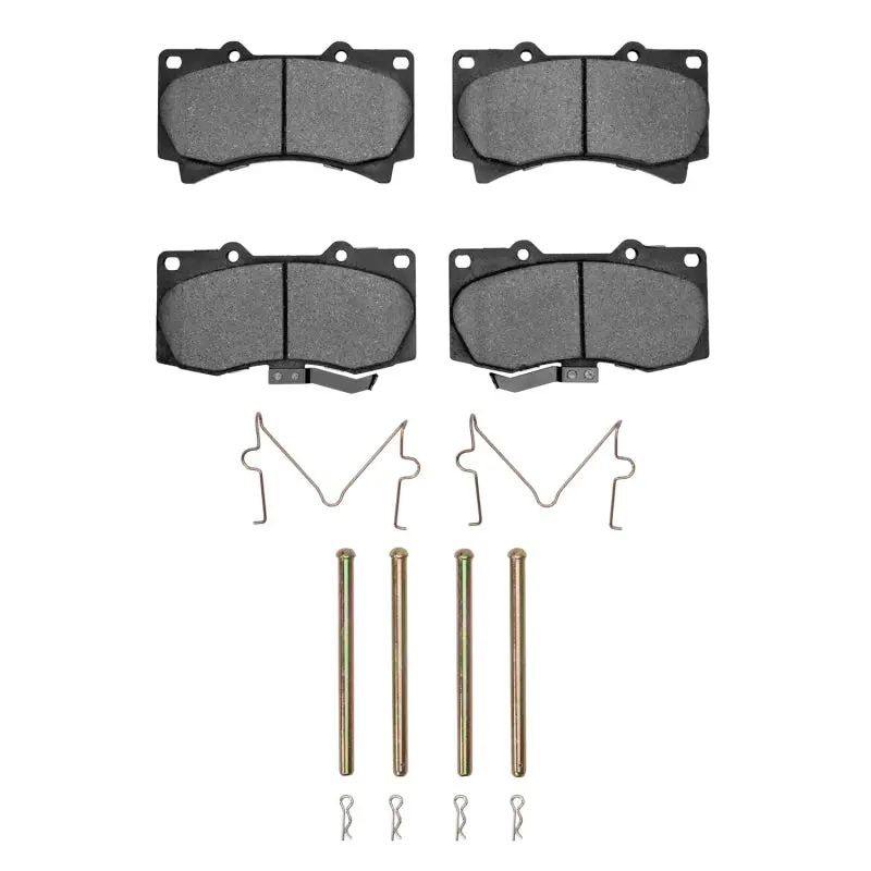R1 06-10 Hummer H3t Front Ceramic Pads & Hardware Kit 1