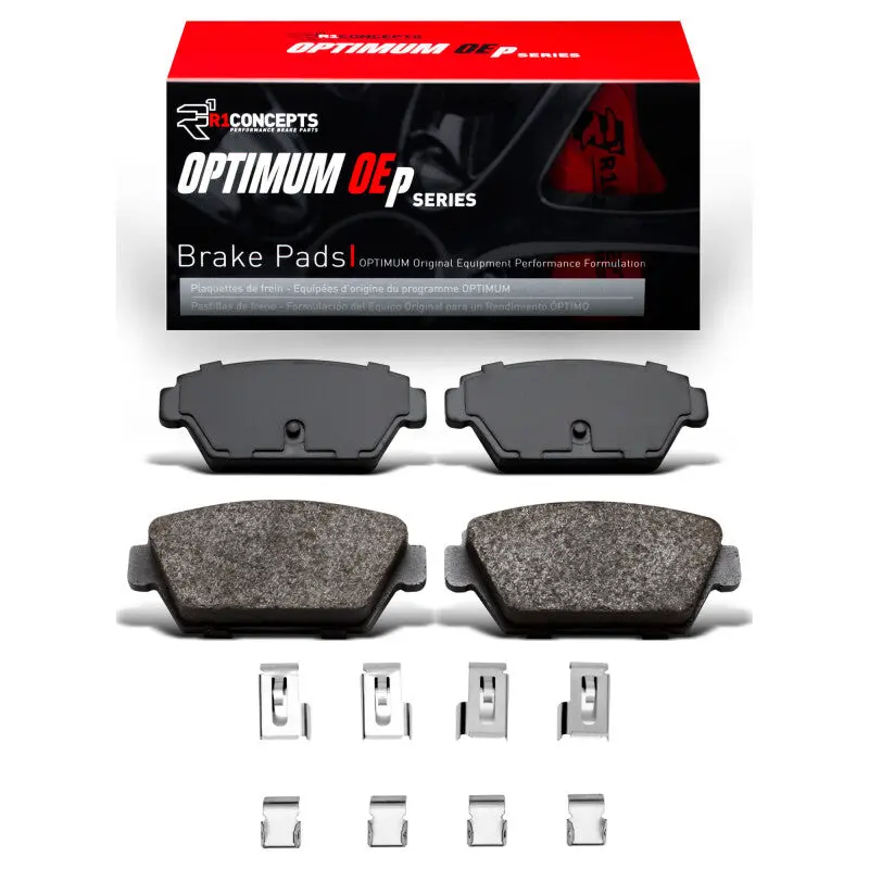 R1 1985-1994 Dodge 2000 Gtx Rear R1 Optimum Oe Pads & Hardware Kit 1