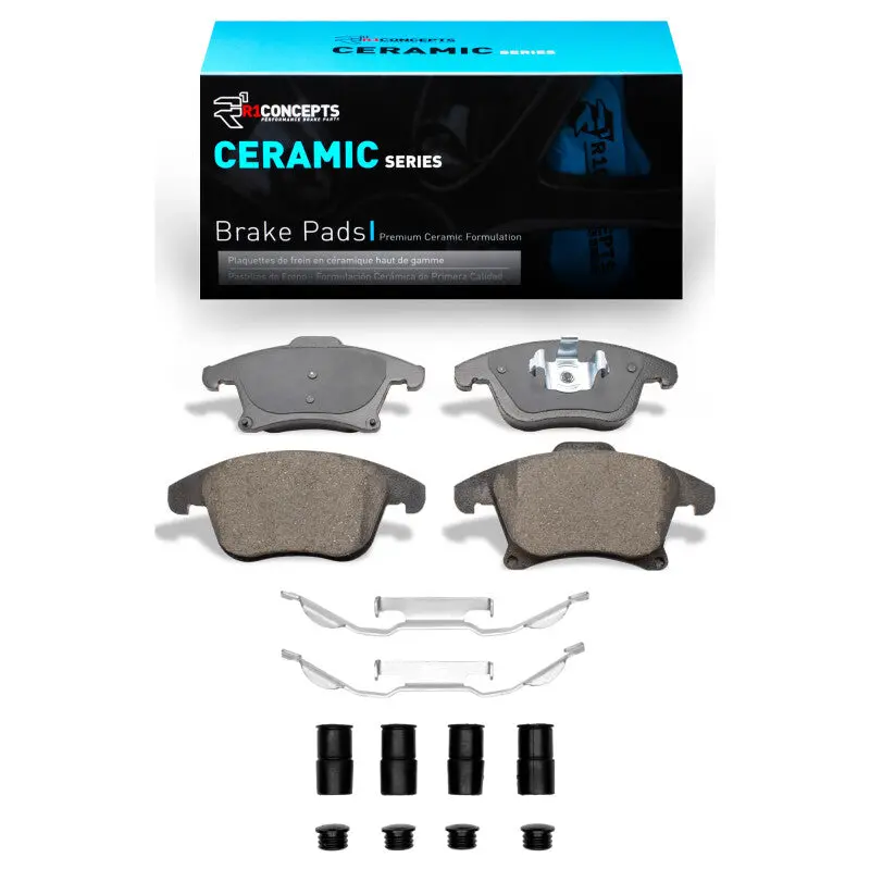 R1 2013-2020 Ford Special Service Police Sedan Front R1 Ceramic Pads & Hardware Kit 1
