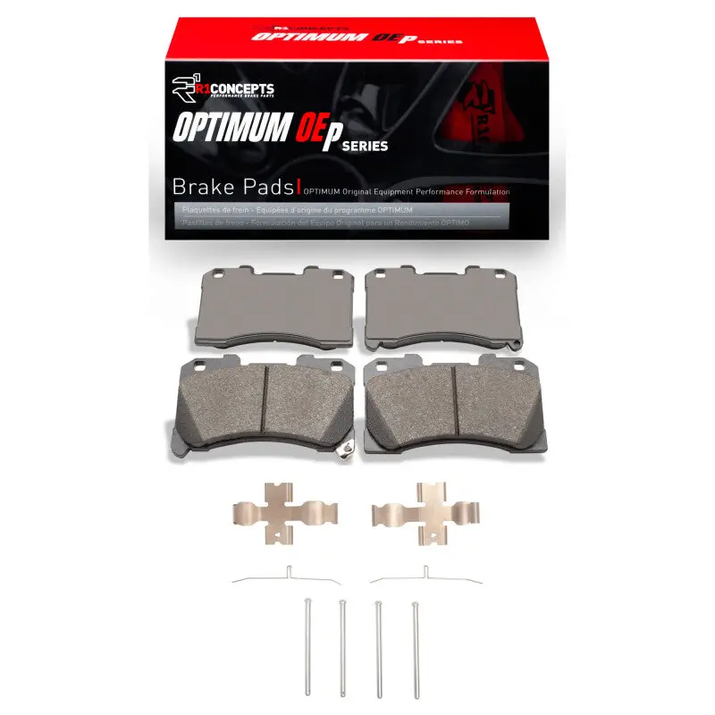R1 2022-2025 Toyota Gr Yaris (Mexico) Front R1 Optimum Oe Pads & Hardware Kit 1