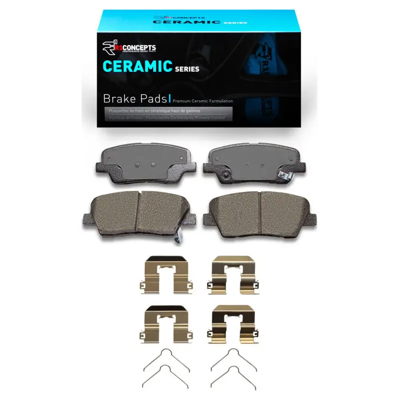 R1 2015-2020 Kia Sorento Rear R1 Ceramic Pads & Hardware Kit 1