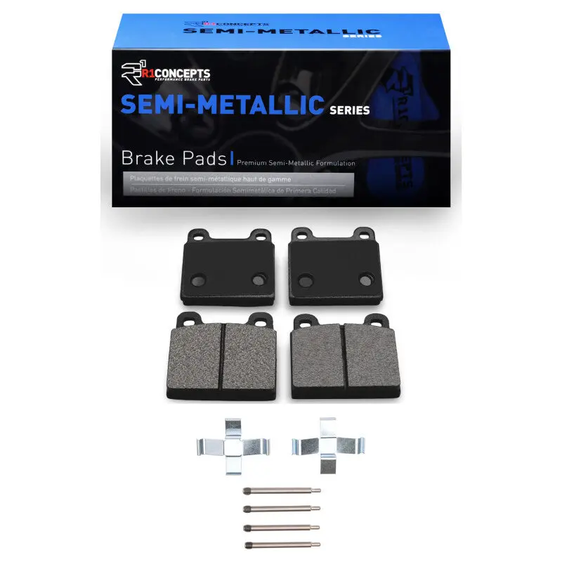R1 75-85 Ferrari 308 Gtb Front Semi Met Pads & Hardware Kit 1