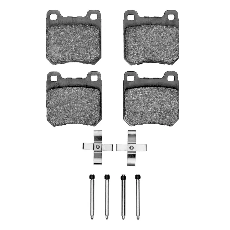 R1 97-08 Chevrolet Astra (Mexico) Rear Semi Met Pads & Hardware Kit 1
