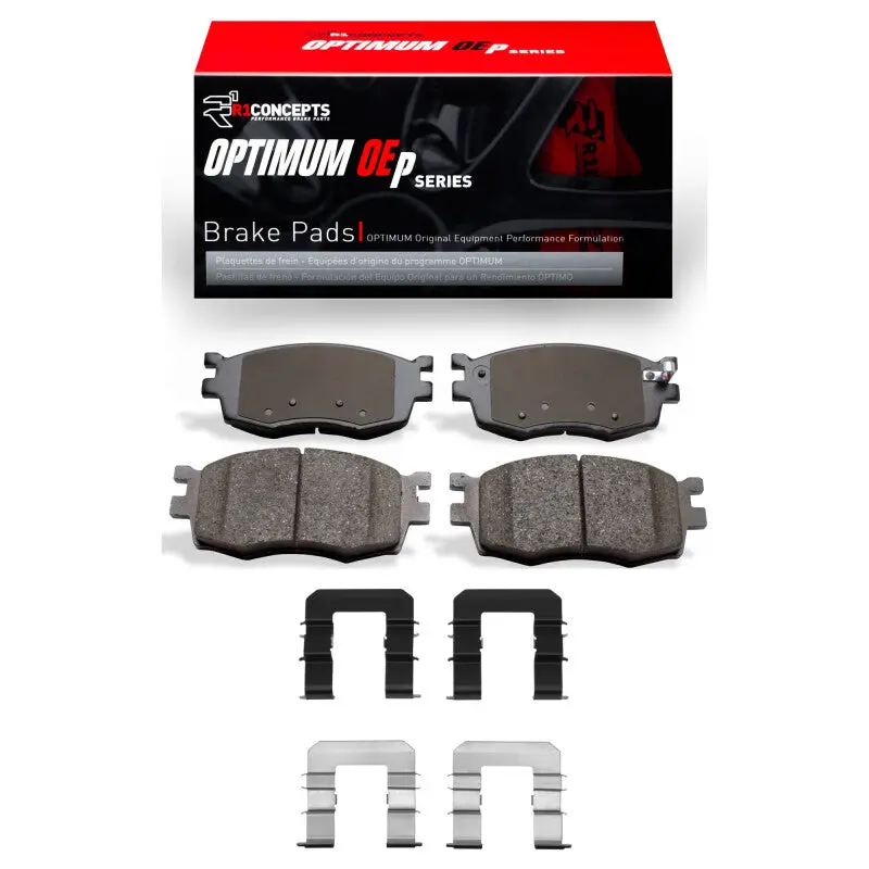 R1 06-12 Dodge Attitude (Mexico) Front Optimum Oe Pads & Hardware Kit 1