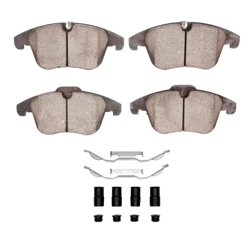 R1 17-19 Jaguar Xe Front Euro Ceramic Pads & Hardware Kit 1