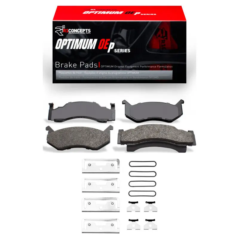 R1 73-97 Chrysler Imperial Front Optimum Oe Brake Pads & Hardware Kit 1