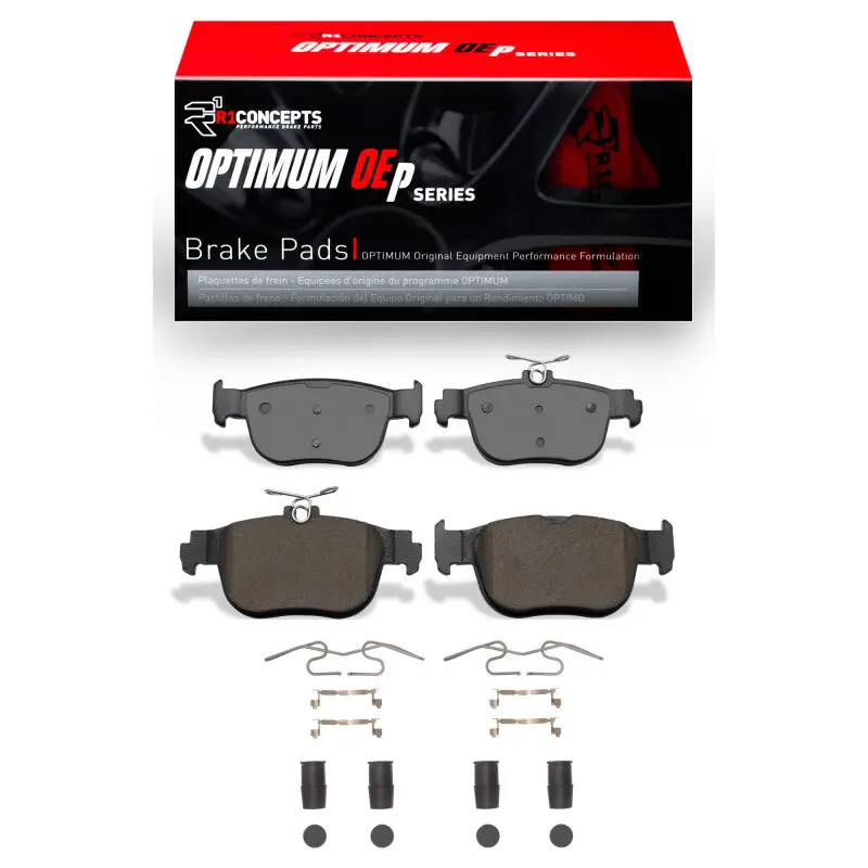R1 22-25 Audi A3 Quattro Rear Optimum Oe Pads & Hardware Kit 1