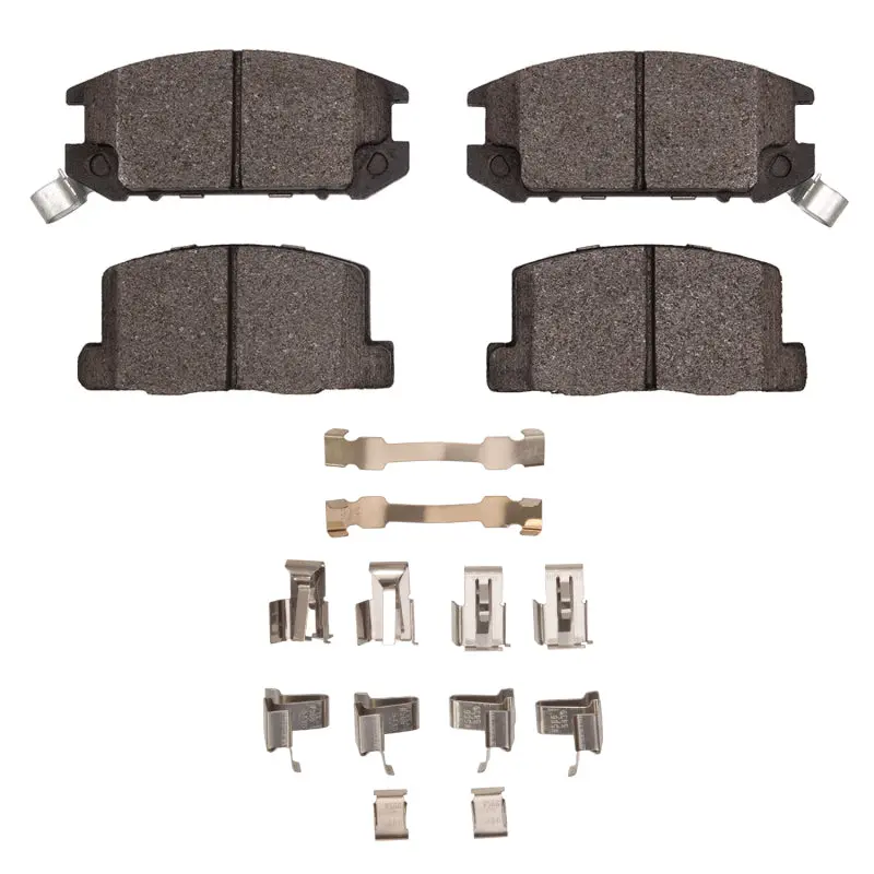 R1 85-89 Toyota Mr2 Rear Semi Met Pads & Hardware Kit 1