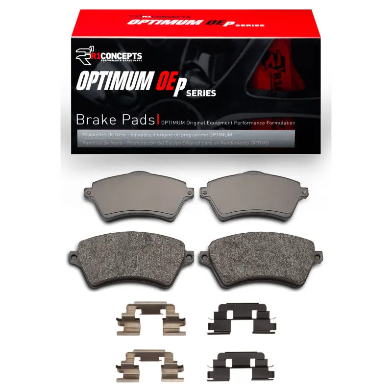 R1 02-05 Land Rover Freelander Front Optimum Oe Pads & Hardware Kit 1